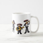 Mexican Mariachi Band Cartoon Illustration Coffee Mug at Zazzle
