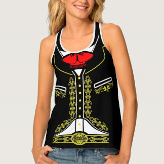 Mexican Mariachi Charro Cinco De Mayo Costume Tank