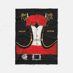 Mexican Mariachi Halloween Costume Charro Cinco De Fleece Blanket