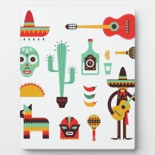 mexican mariachi plaque