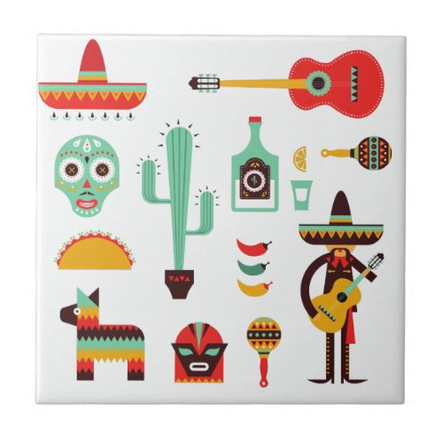 mexican mariachi tile
