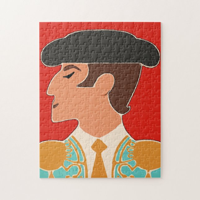 Mexican Matador  Jigsaw Puzzle (Vertical)