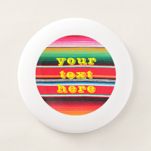 mexican mexico custom poncho serape Wham-O frisbee