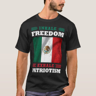 Mexican Mexico Flag Chicano Latino Mexico Fans Me T-Shirt