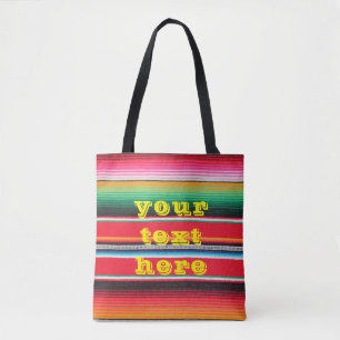 mexican mexico poncho blanket background tote bag
