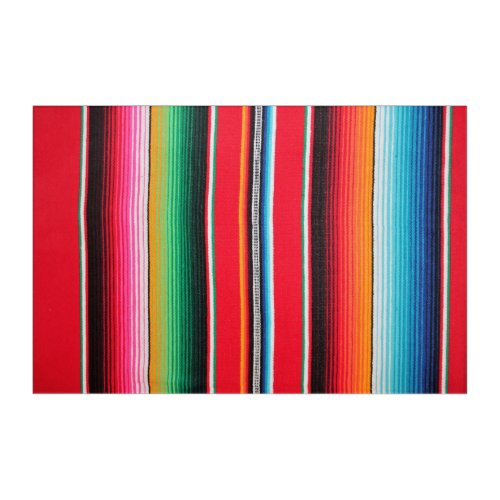 mexican mexico poncho serape background  acrylic print