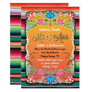 Mexican Themed Invitation Template 8