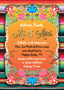 Mexican Invitations Zazzle