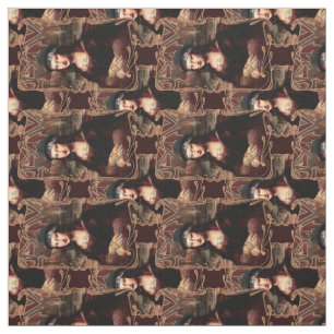 Mexican Mona Lisa Chicana Chola Fabric