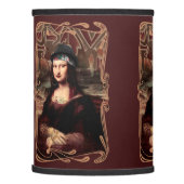 Mexican Mona Lisa Chicana Chola Lamp Shade (Left)