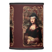 Mexican Mona Lisa Chicana Chola Lamp Shade (Right)