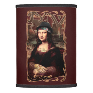 Mexican Mona Lisa Chicana Chola Lamp Shade
