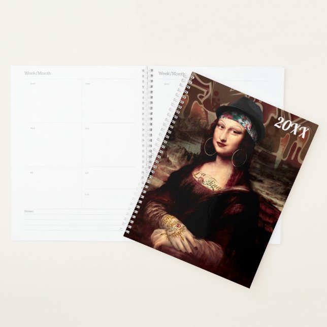 Mexican Mona Lisa Chicana Chola Planner (Display)