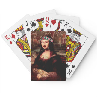 Mexican Mona Lisa Chicana Chola Poker Cards