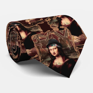 Mexican Mona Lisa Chicana Chola Tie
