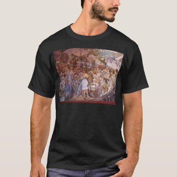 Mexican Mural Art T-shirt by beautyofmexico at Zazzle