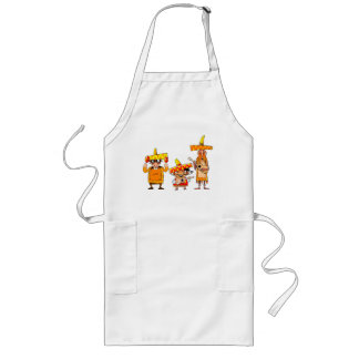 Mexican musicians  long apron