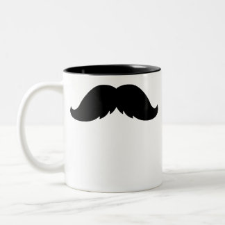 Mexican Mustache Two-Tone Coffee Mug