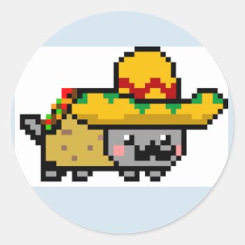 Mexican Nyan Cat Sticker Page Of 20 by LittleMissAllsorts at Zazzle