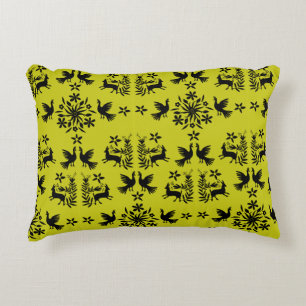 Mexican Otomi Home Decor Accent Pillow