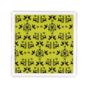 Mexican Otomi Home Decor Acrylic Tray