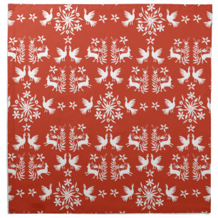 Mexican Otomi Home Decor Cloth Napkin