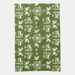 Mexican Otomi Home Decor Kitchen Towel