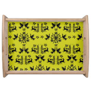 Mexican Otomi Home Decor Serving Tray