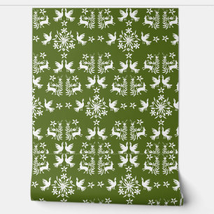 Mexican Otomi Home Decor Wallpaper