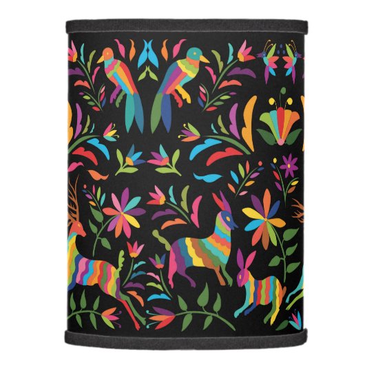 Mexican Otomi Lamp Shade (Right)