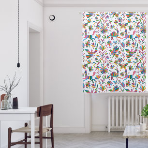  Mexican Otomi Style Bright Pattern Blackout Curtains