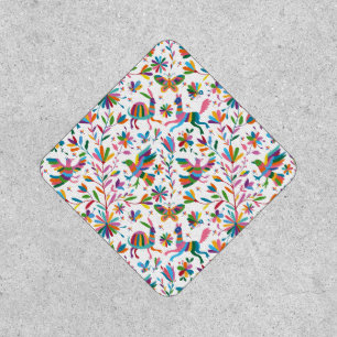 Mexican Otomi Style Bright Pattern Patch
