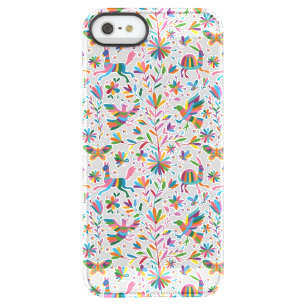  Mexican Otomi Style Bright Pattern Permafrost iPhone SE/5/5s Case