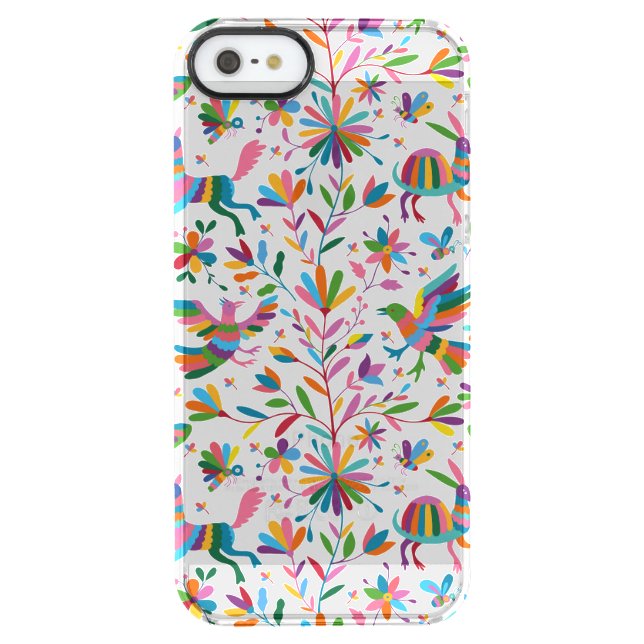 Mexican Otomi Style Bright Pattern Uncommon iPhone Case (Back)