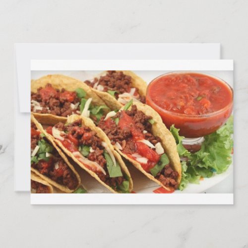 "MEXICAN PARTY NIGHT" INVITATION