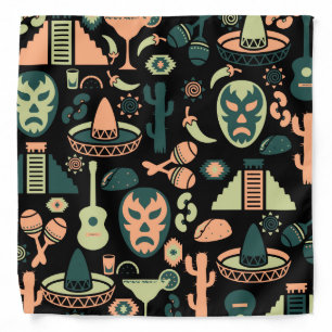 Mexican Pattern Bandana