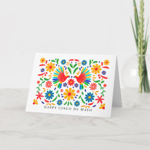Mexican Pattern Cinco de Mayo Greeting Card
