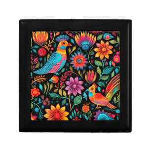 Mexican pattern gift box