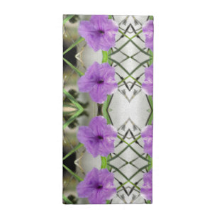 Mexican Petunias and Latticework Napkin