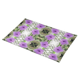 Mexican Petunias and Latticework Placemat