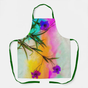 Mexican Petunias Love Color Apron