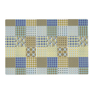 Mexican Portuguese Talavera Azulejo Placemat