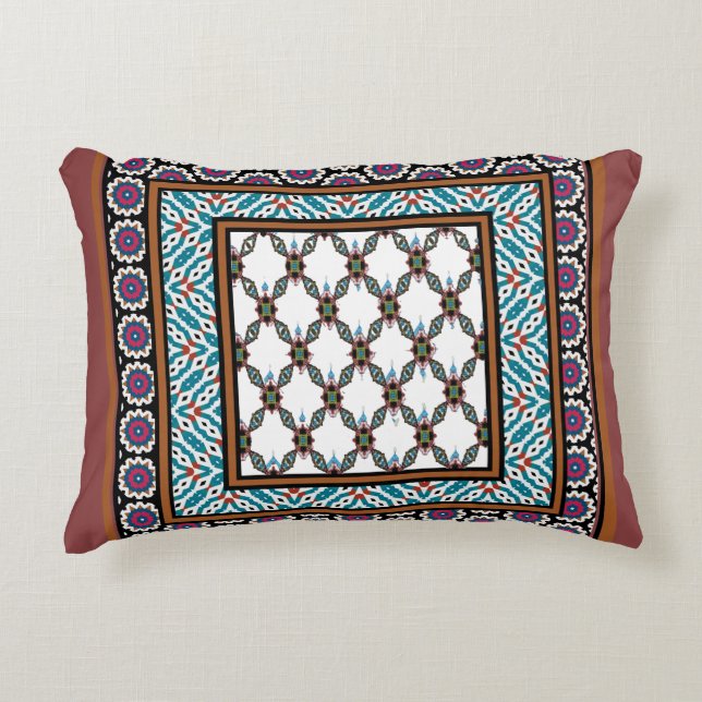 Mexican Pride 2 Design Accent Pillow (Front)