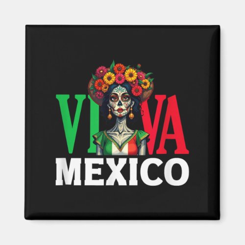 Mexican pride flag mexico roots heritage magnet
