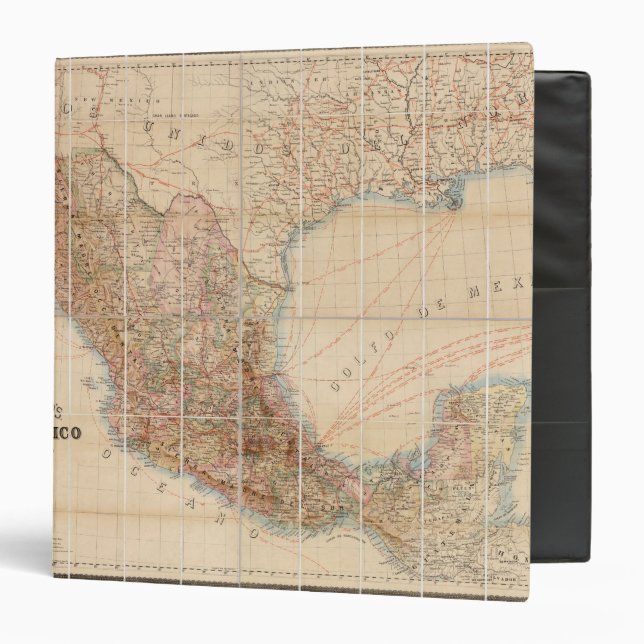 Mexican Railroad 3 Ring Binder (Front/Inside)