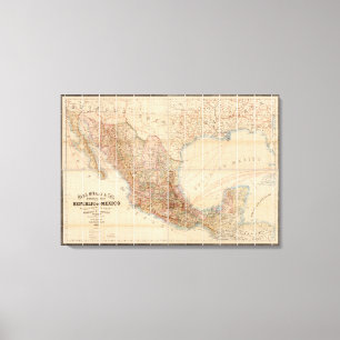 Mexican Railroad Canvas Print