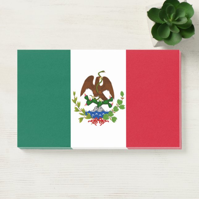 Mexican Republic Flag: 1824-1835, Santa Anna Post-it Notes (Office)