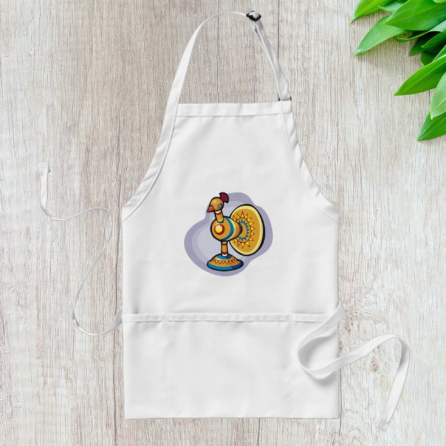 Mexican Rooster Toy Adult Apron (Creator Uploaded)