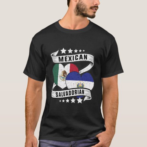 Mexican Salvadorian Half Salvadoran Half Mexican F T_Shirt