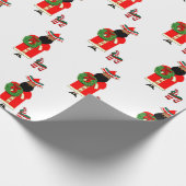 Mexican Santa Gift Wrapping Paper (Corner)